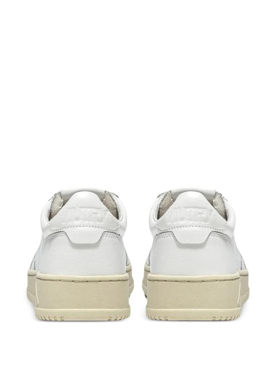 26FW 오트리 메달리스트 로우 레더 스니커즈 AULWLL15 WHT WHITE - AUTRY