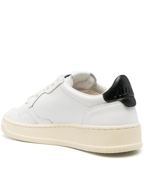 26FW 오트리 메달리스트 로우 레더 스니커즈 AULWLL22 WHT WHITE - AUTRY