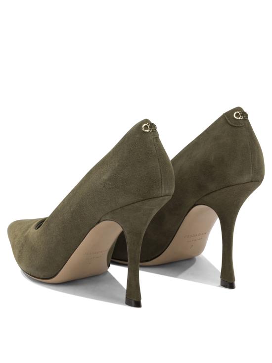 26FW 살바토레 페라가모 플랫 슈즈 0795711 GREEN - SALVATORE FERRAGAMO