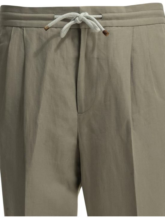 26SS 브루넬로 쿠치넬리 스트레이트 팬츠 MH255E1710C2442X BEIGE - BRUNELLO CUCINELLI