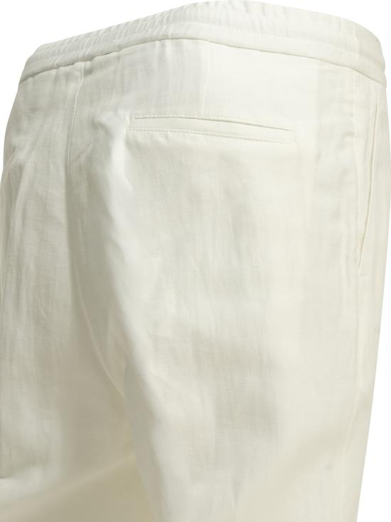 26SS 브루넬로 쿠치넬리 스트레이트 팬츠 MH255E1710C1900X WHITE - BRUNELLO CUCINELLI