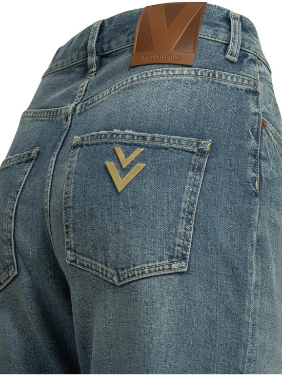 26FW 발렌티노 가라바니 스트레이트 팬츠 9B3DD22NACH558 LIGHT BLUE - VALENTINO GARAVANI