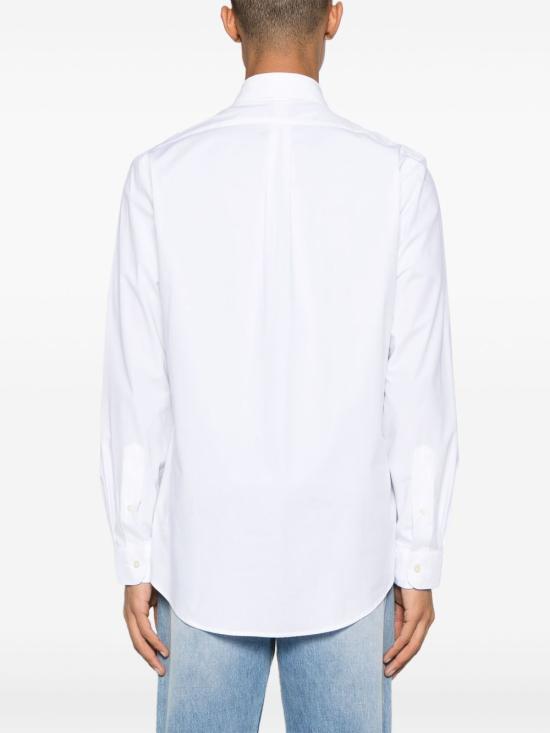 26FW 폴로 랄프로렌 커스텀 핏 코튼 포플린 포니 로고 셔츠 710928255002WHITE - POLO RALPH LAUREN