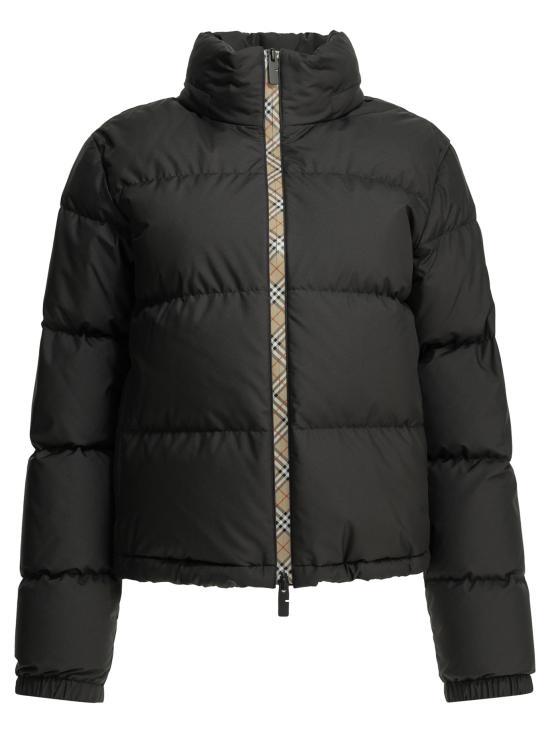 26FW 버버리 체크 테이프 앰블사이드 푸퍼 자켓 8110250 BLACK