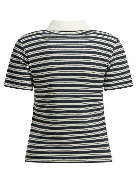 26SS 이네스 드 라 프레상쥬 폴로 티셔츠 16Y066CO390P955 BLUE - INES DE LA FRESSANGE