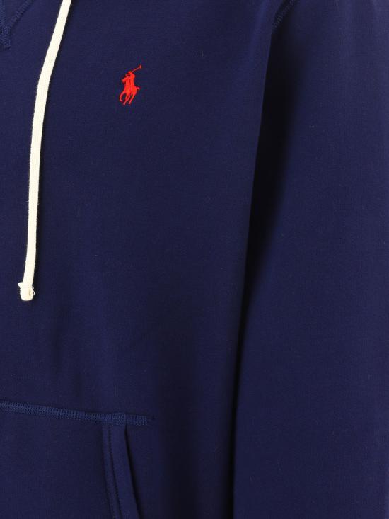 26FW 폴로 랄프로렌 포니로고 자수 후드 티셔츠 710766778007CRUISENAVY BLUE - POLO RALPH LAUREN