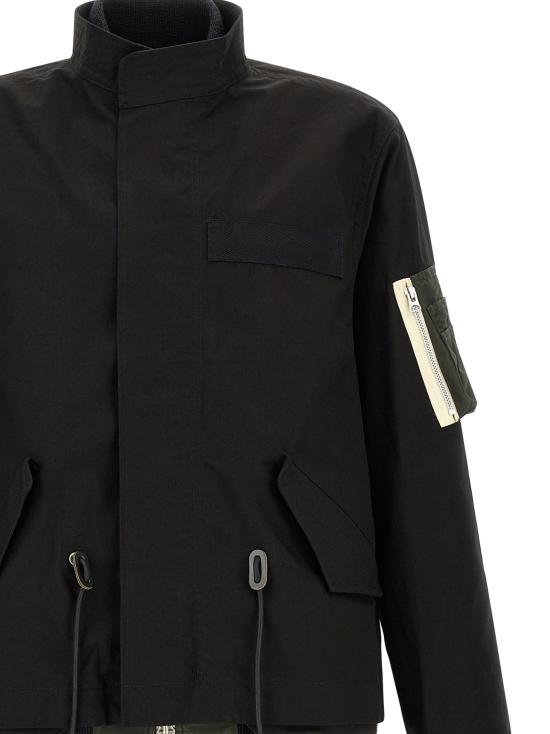 26FW 사카이 트렌치 코트 2604034M045 Black - SACAI