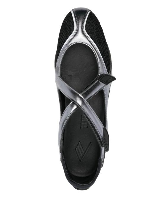 26FW 디 아티코 스니커즈 250WSH00871MIX024AA099 100 BLACK - THE ATTICO