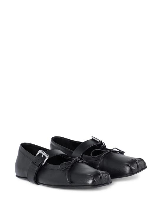26FW 앤 드뮐미스터 플랫 슈즈 B0013323LT177 099 BLACK - ANN DEMEULEMEESTER