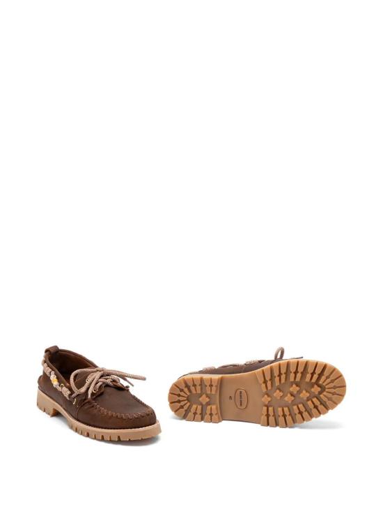 26FW 골든구스 왁스드 스웨이드 크루즈 로퍼 GMF01048F00819255372 BROWN - GOLDEN GOOSE