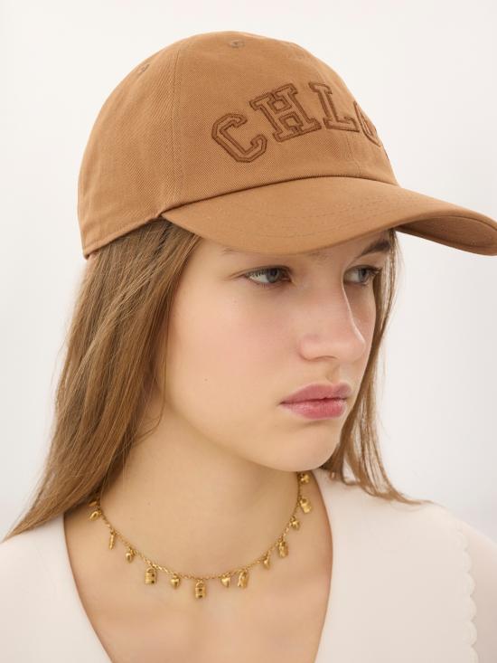 26FW 끌로에 볼캡 CH26AHC04CTN 28A BROWN - CHLOE