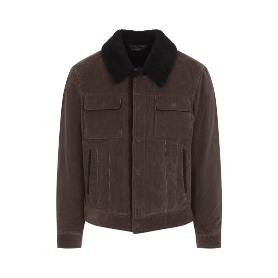 26FW 톰포드 자켓 OBS083FMC330 EBP BROWN