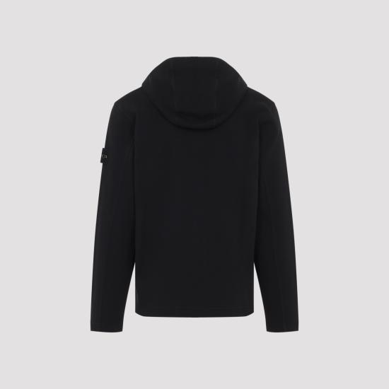26FW 스톤 아일랜드 후드 티셔츠 L2S156100020S0472 V0029 BLACK - STONE ISLAND