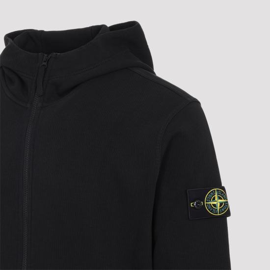 26FW 스톤 아일랜드 후드 티셔츠 L2S156100020S0472 V0029 BLACK - STONE ISLAND
