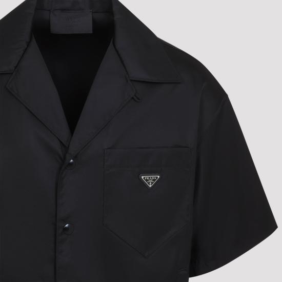 26FW 프라다 반팔 셔츠 SC449SOOO1WQ8 F0002 BLACK - PRADA