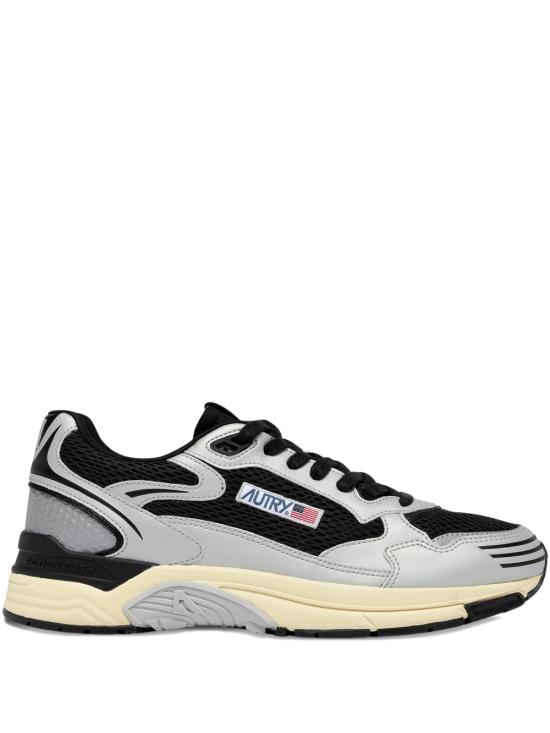 26FW 오트리 하이퍼웨이 스니커즈 HYLMMV09 SILVBLK METALLIC