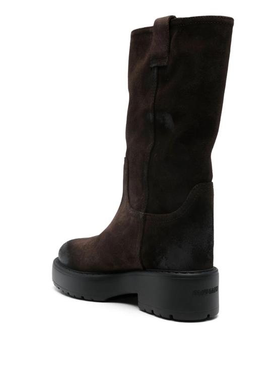 26FW 미우미우 스웨이드 부츠 5U270EF0550B2 F0003 BROWN - MIU MIU