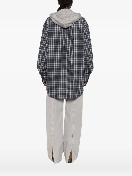26FW 미우미우 셔츠 MK2051SOOO6210 F022X CHECKED - MIU MIU