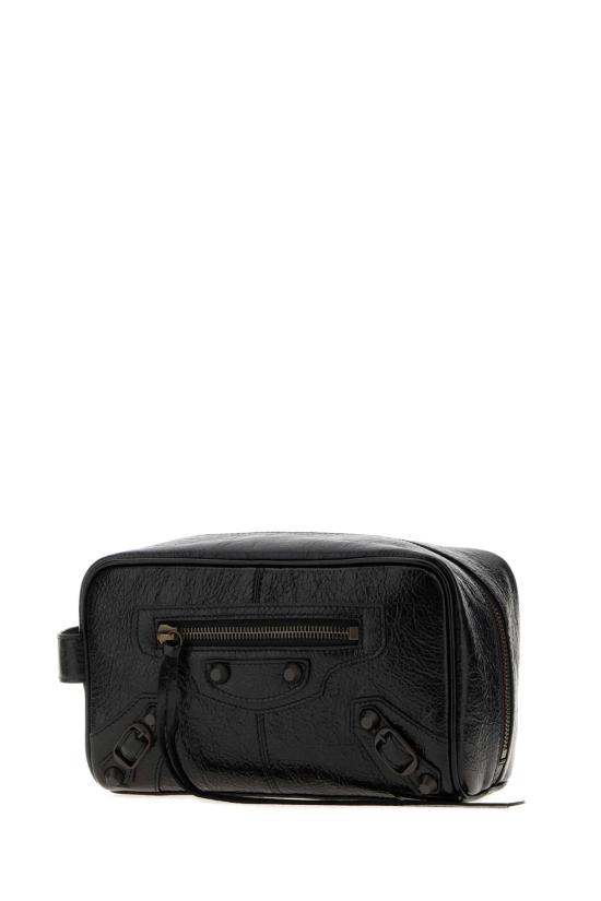 26FW 발렌시아가 르 시티 토일레트리 파우치 르 시티 토일레트리 파우치 8726682ABFY 1000 BLACK - BALENCIAGA