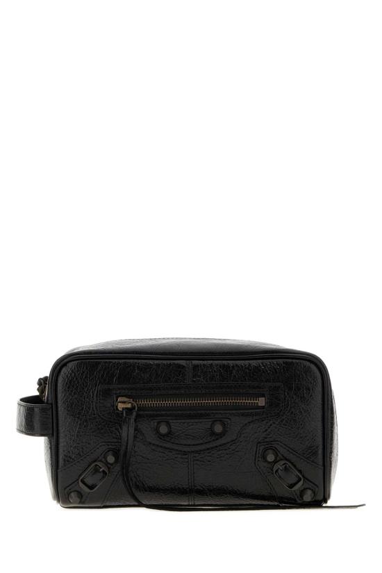 26FW 발렌시아가 르 시티 토일레트리 파우치 르 시티 토일레트리 파우치 8726682ABFY 1000 BLACK