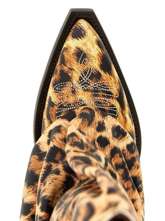 26FW 알13 부츠 R13S0107S263APRINTEDYELLOWLEOPARD Brown - R13