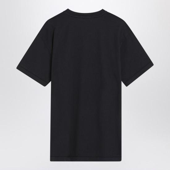 26FW 스톤 아일랜드 60/2 컴퍼스 패치 코튼 저지 슬림 핏 티셔츠 S152100027S0013 V0020 NAVY - STONE ISLAND