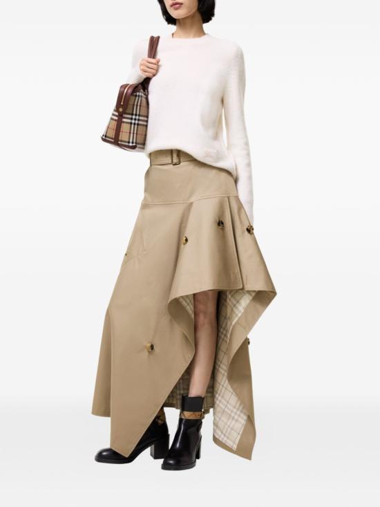 26FW 버버리 미디 스커트 8127157C5956 BEIGE - BURBERRY