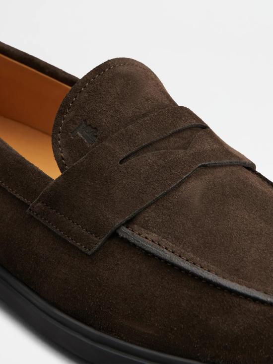 26FW 토즈 스웨이드 페니 로퍼 XXM78L0JM60RE0S800 BROWN - TODS