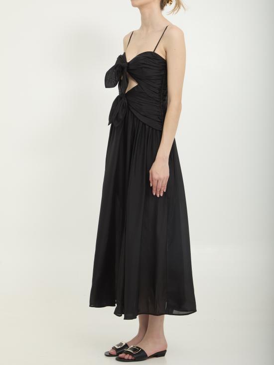 26FW 짐머만 미디 원피스 9037DSS261BLK BLACK - ZIMMERMANN