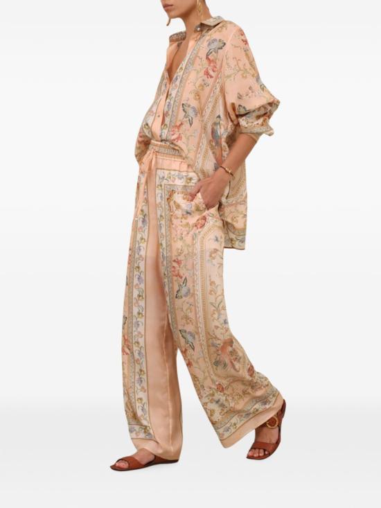 26FW 짐머만 팔라초 팬츠 3524PSS264PTPF PINK - ZIMMERMANN