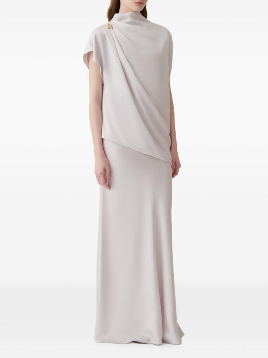 26FW 파비아나 필리피 롱 스커트 GND216F361D9828203 GREY - FABIANA FILIPPI
