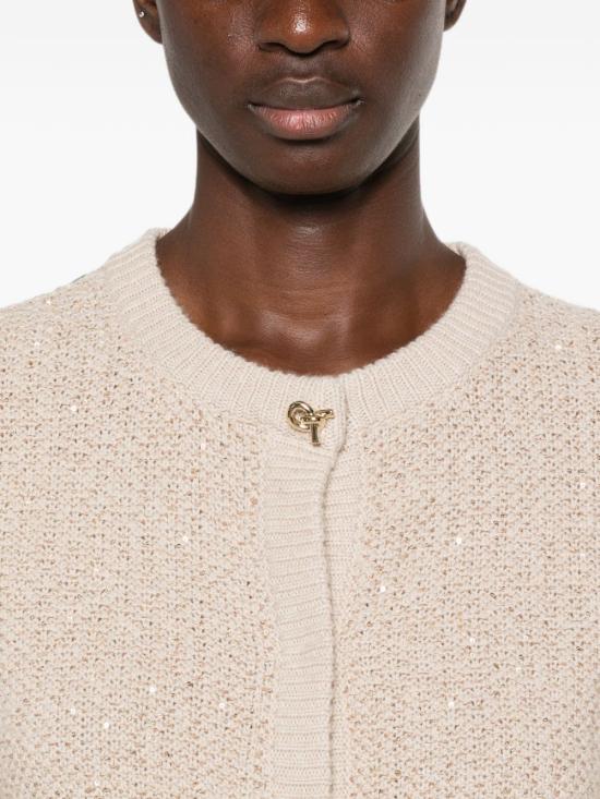 26FW 파비아나 필리피 가디건 MAD216F379M3270167 BEIGE - FABIANA FILIPPI