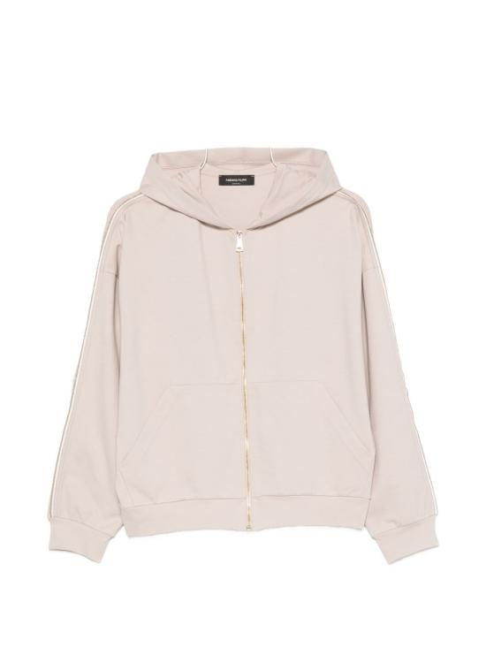 26FW 파비아나 필리피 후드 티셔츠 JED216F263M3100164 BEIGE