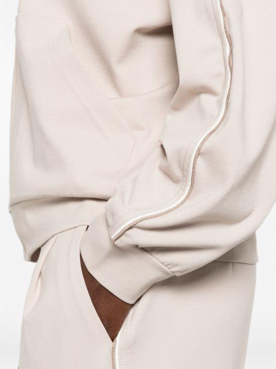 26FW 파비아나 필리피 후드 티셔츠 JED216F263M3100164 BEIGE - FABIANA FILIPPI