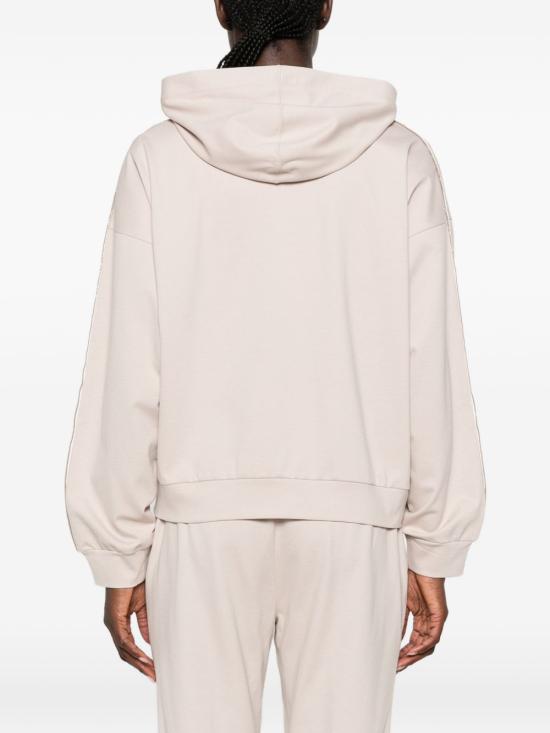 26FW 파비아나 필리피 후드 티셔츠 JED216F263M3100164 BEIGE - FABIANA FILIPPI