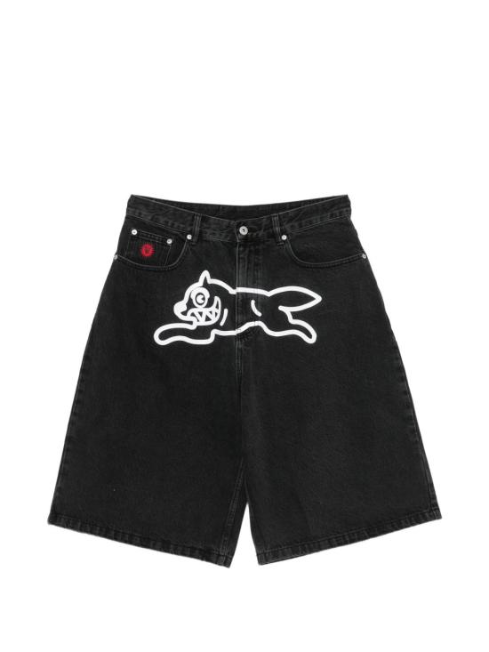26FW 빌리어네어보이즈클럽 데님 숏팬츠 ICDS26271BLACK