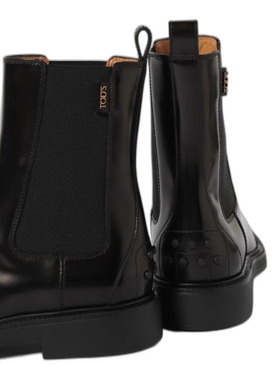 26FW 토즈 레더 앵클 부츠 XXW20L0IQ40AKTB999 BLACK - TODS