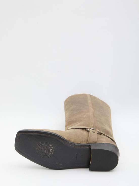 26FW 골든구스 버클&스트랩 하이 바이커 부츠 GWF01057F00823715693 BEIGE - GOLDEN GOOSE