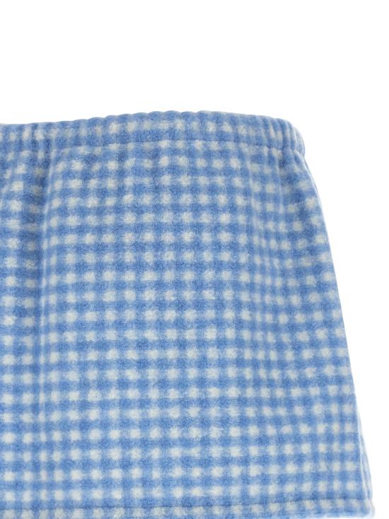 26FW 미우미우 숏 스커트 MG2518SOOO6375F0UB3 Light Blue - MIU MIU