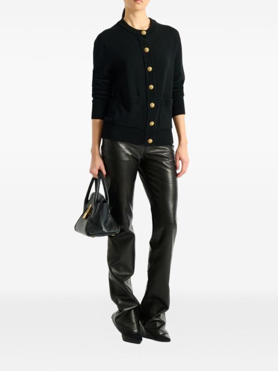 26FW 발망 가디건 HF1KN085KJ990PA BLACK - BALMAIN