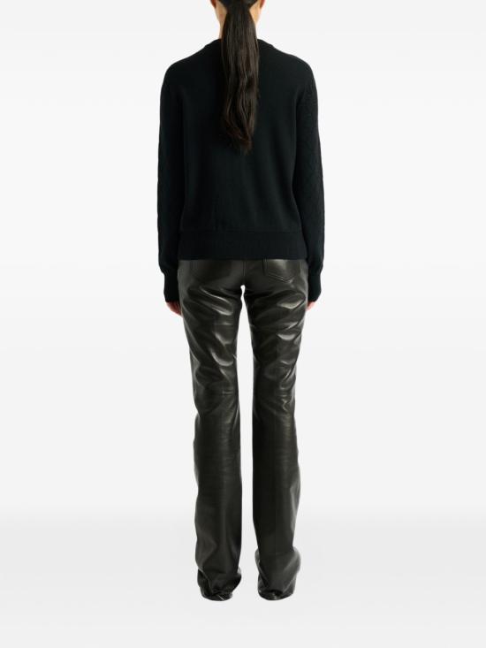 26FW 발망 가디건 HF1KN085KJ990PA BLACK - BALMAIN