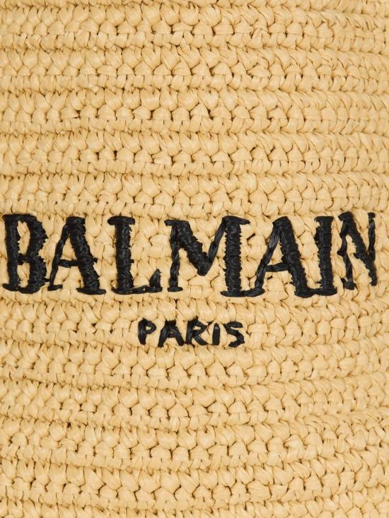 26FW 발망 토트백 HN1FA089TRAYGTE BEIGE - BALMAIN