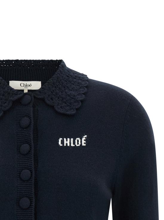 26FW 끌로에 스웨터 CH26AMC167114C3 Blue - CHLOE