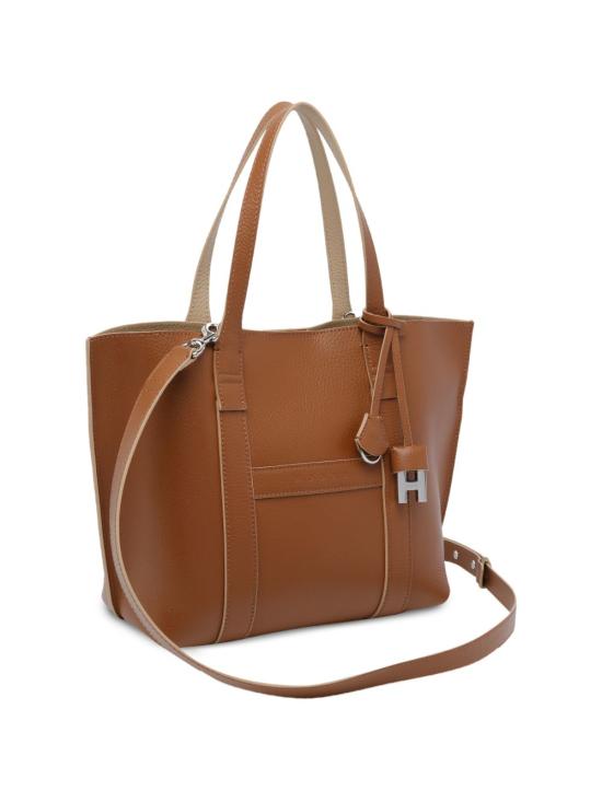 26FW 호간 토트백 KBW01WA0200UZU7E23 LUGGAGE - HOGAN