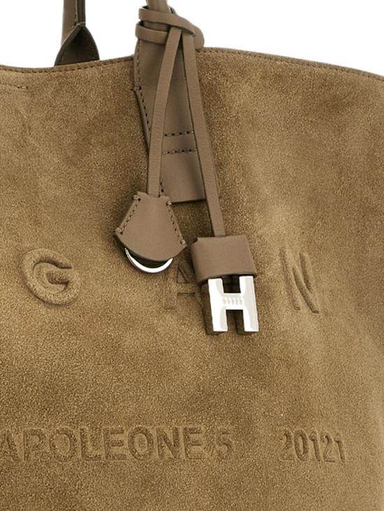 26FW 호간 토트백 KBW01TA3300UGMC414 BROWN - HOGAN