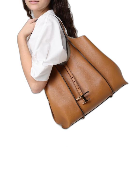26FW 토즈 T 타임리스 미니 쇼핑백 XBWTSBA0300Q8ES410 LUGGAGE - TODS