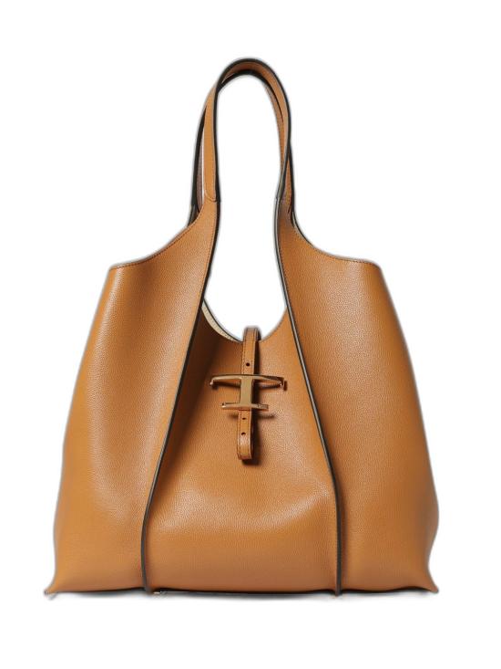 26FW 토즈 T 타임리스 미니 쇼핑백 XBWTSBA0300Q8ES410 LUGGAGE