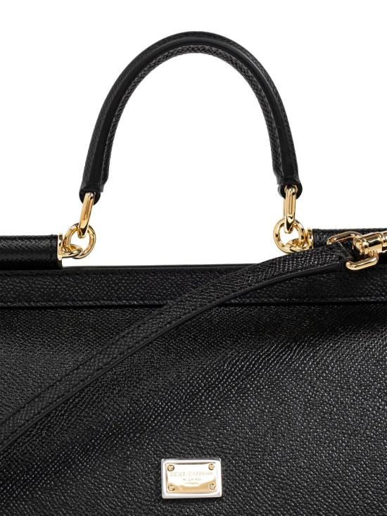 26FW 돌체앤가바나 미디움 시실리 핸드백 BB6003B100180999 BLACK - DOLCE & GABBANA