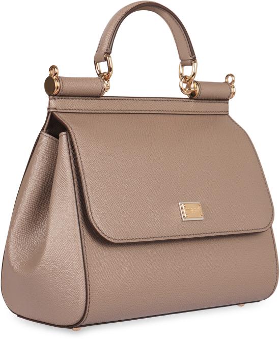 26FW 돌체앤가바나 라지 시실리 핸드백 BB6002B100180045 GREY - DOLCE & GABBANA