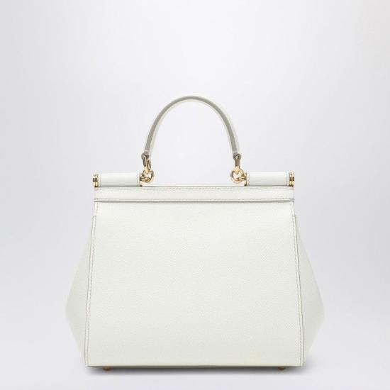 26FW 돌체앤가바나 미디움 시실리 핸드백 BB6003B100180001 WHITE - DOLCE & GABBANA